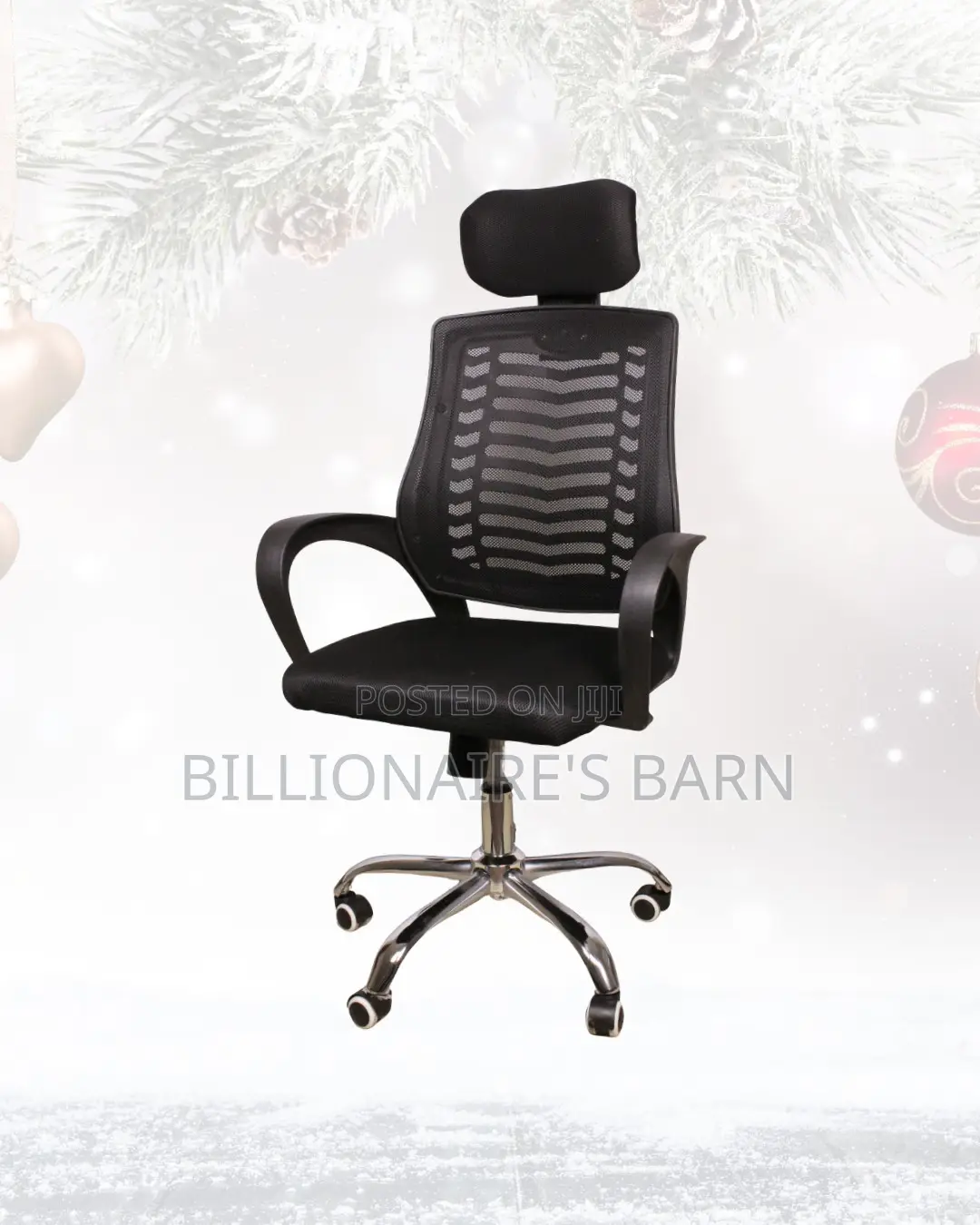 Ergonomic Mesh Office Chair — Workday Comfort, Cool Mesh Backrest