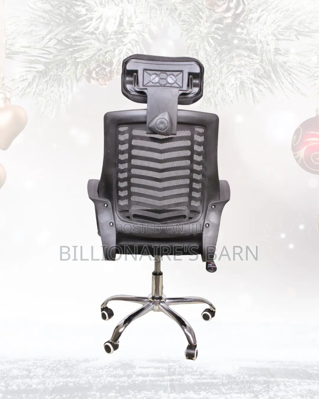 Ergonomic Mesh Office Chair — Workday Comfort, Cool Mesh Backrest