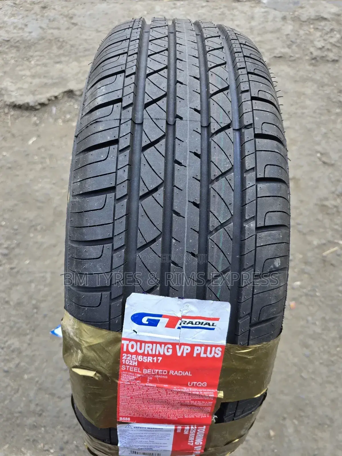 225 /65 R17 Gt Tyres (Indonesia) Highway.