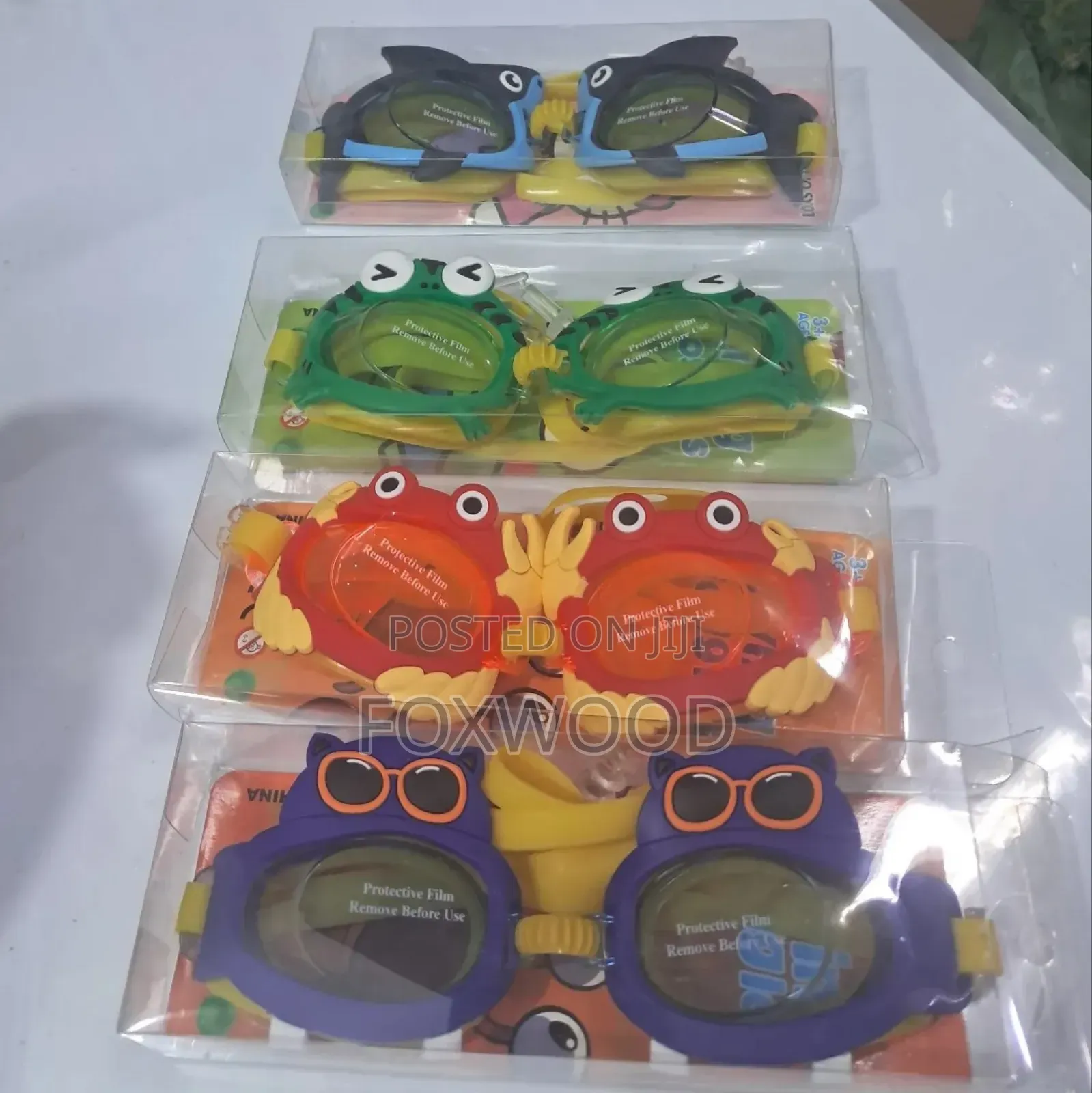 Kids Swimming Googles With Ear Plugs Nose Clip