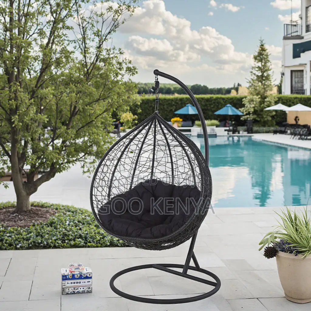 Home Chair; Rattan Swing Hammock Chair For Balcony Or Terrace