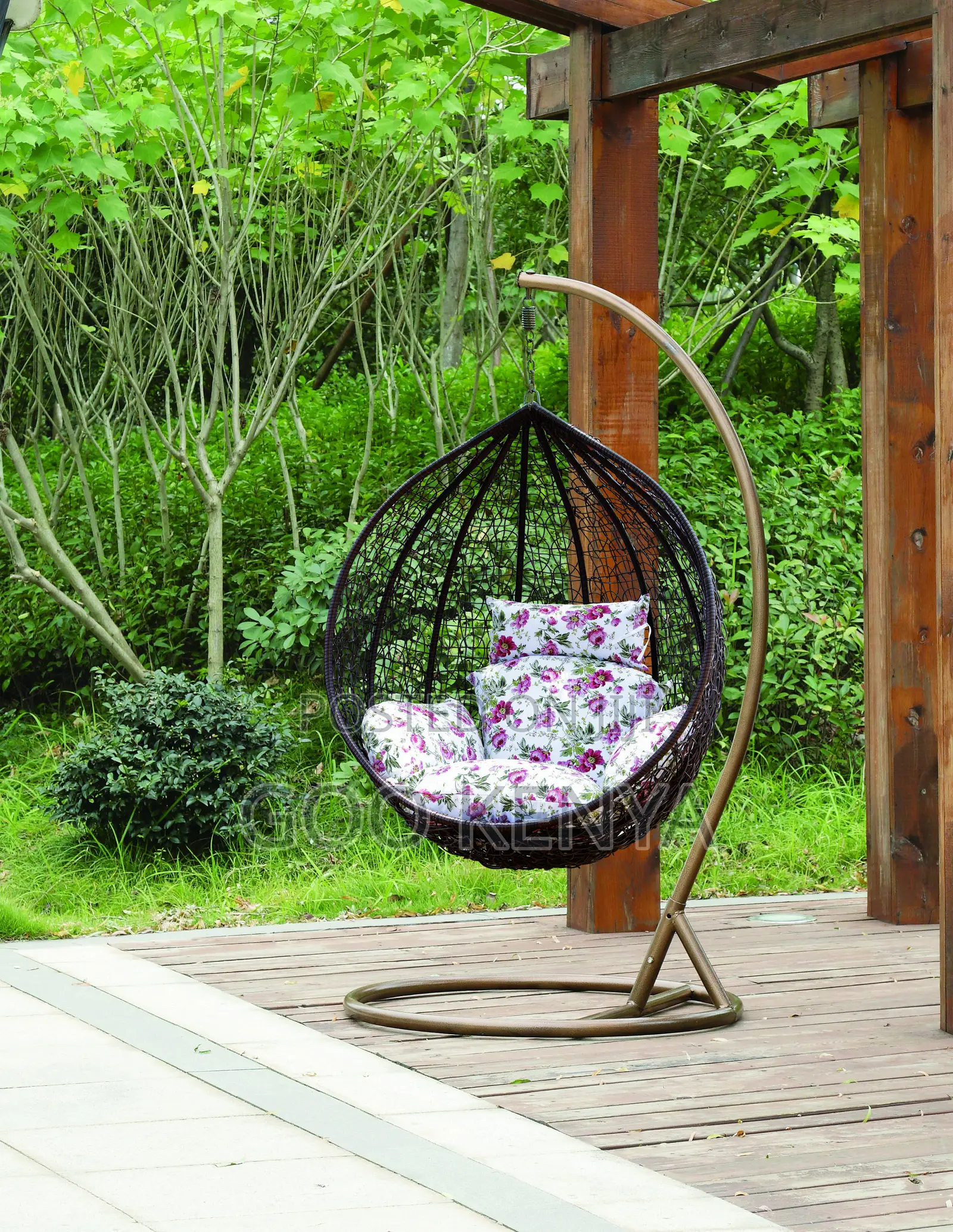 Home Chair; Rattan Swing Hammock Chair For Balcony Or Terrace