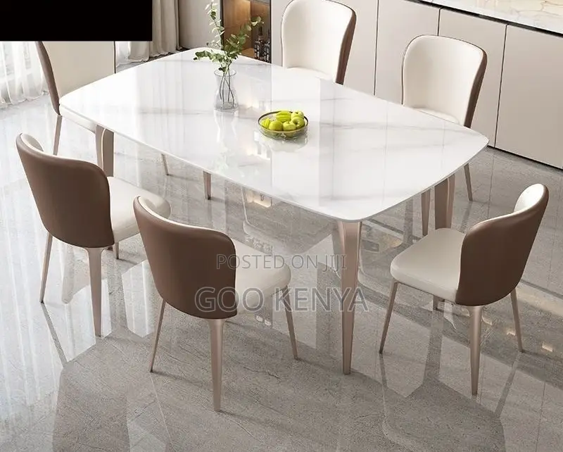 Home Dining Set; Modern Home 4-seater Dining Set For Apartment