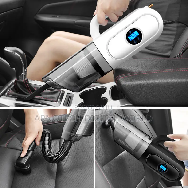 5000pa Suction Multi-Function Wet and Dry Portable Car Vacuum Cleaner