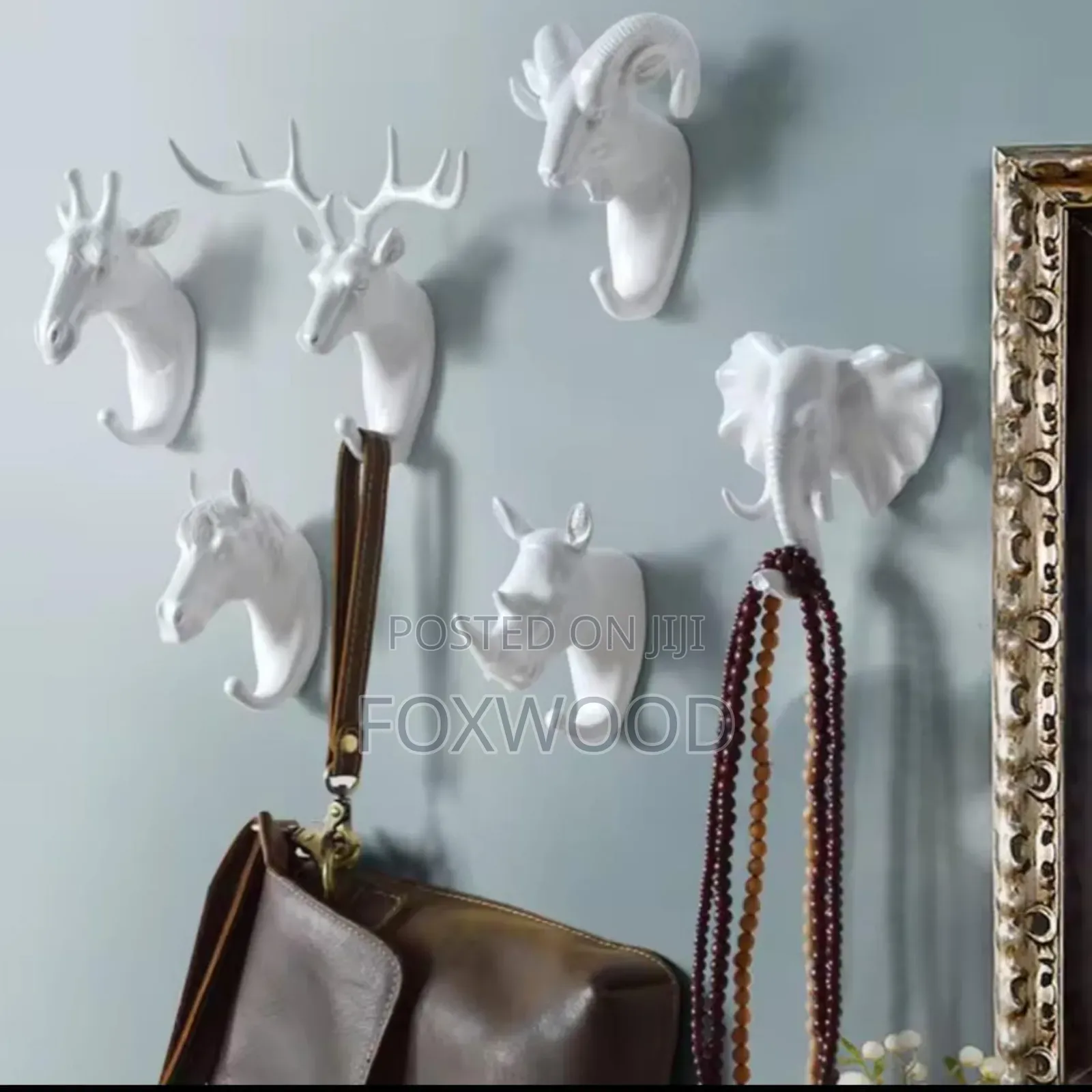 Decorative Self Adhesive Creative Animal Hook 3pcs