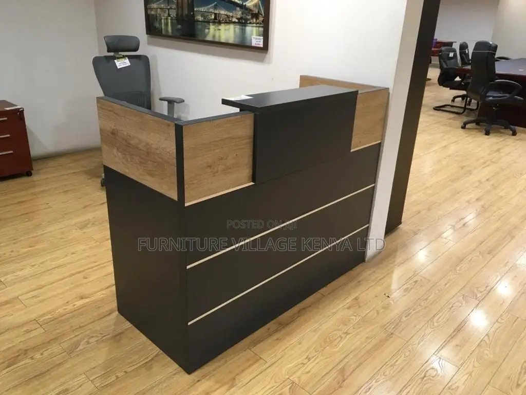 Reception Desk; Modern 1.2m Reception Desk