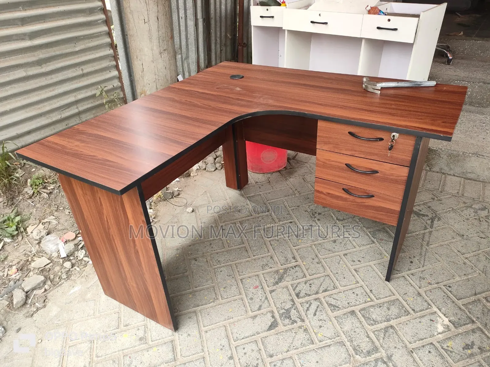 Dark Walnut Office Desk