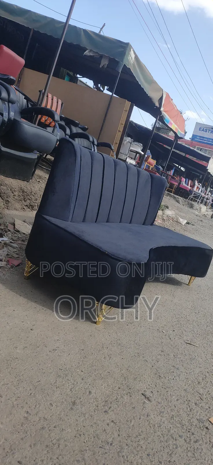C- Curved Spa Waiting Couch