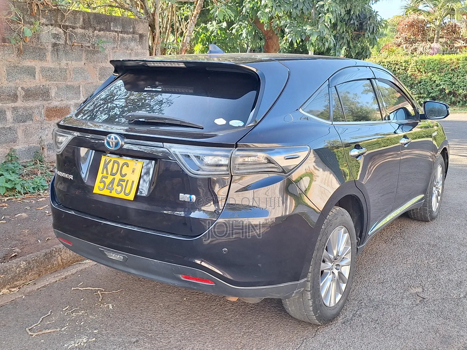 Toyota Harrier 2.5 Hybrid 4WD 2014 Black