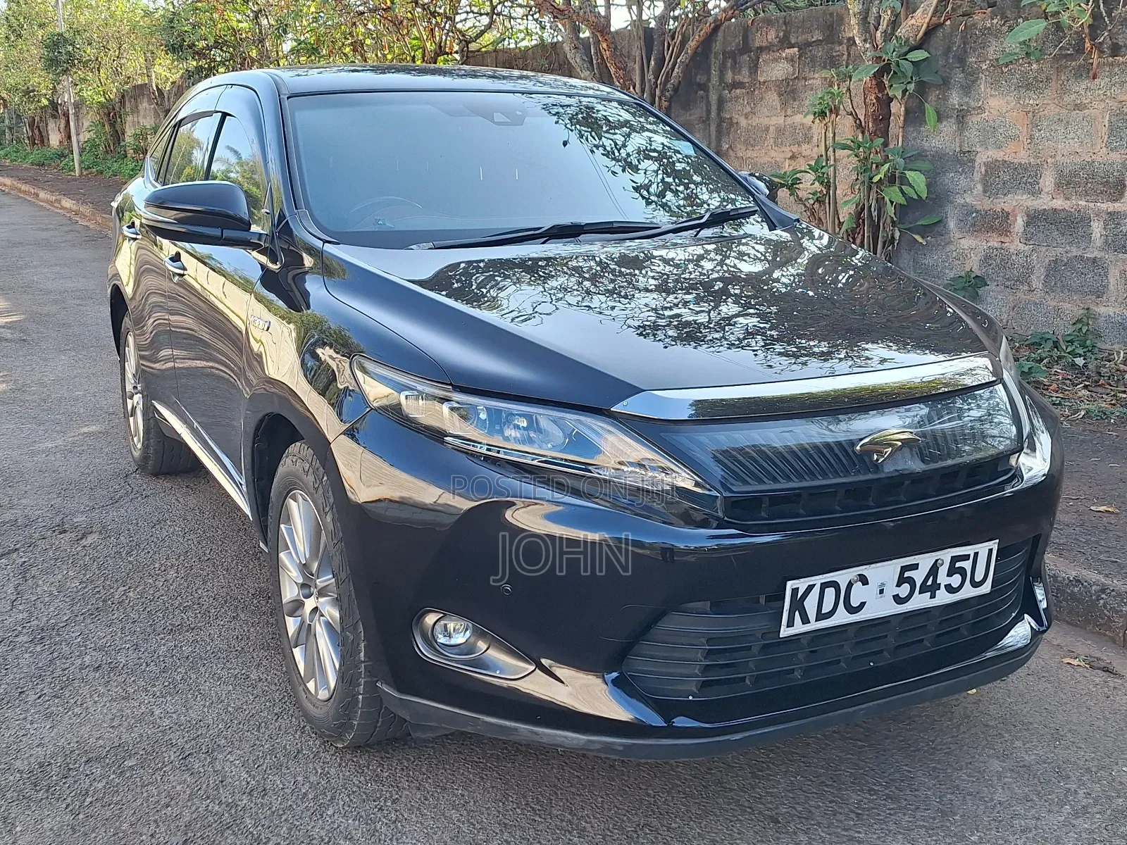 Toyota Harrier 2.5 Hybrid 4WD 2014 Black
