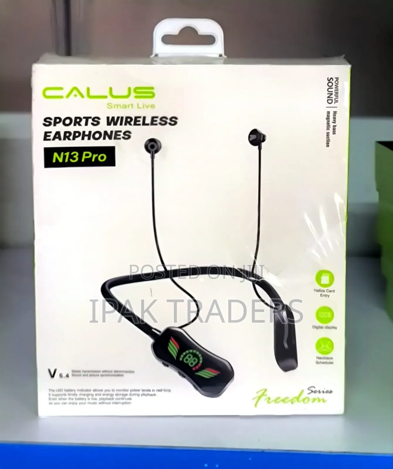 Calus Neckband 
Black Color
