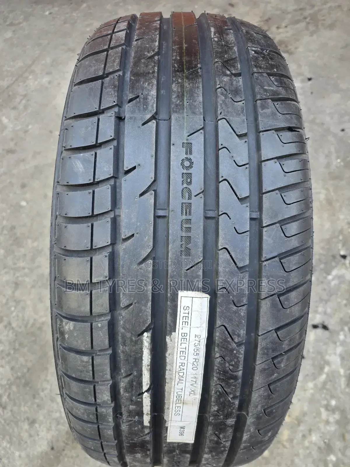 275 /55 R20 Forcium Tyres (Indonesia) Highway.