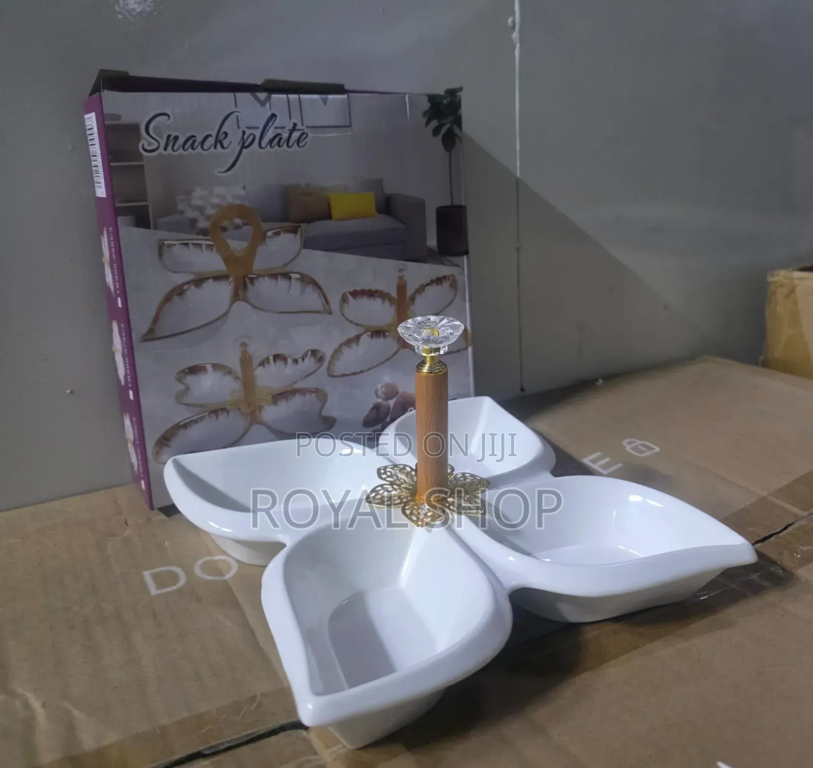Star Shape Plate Ceramic