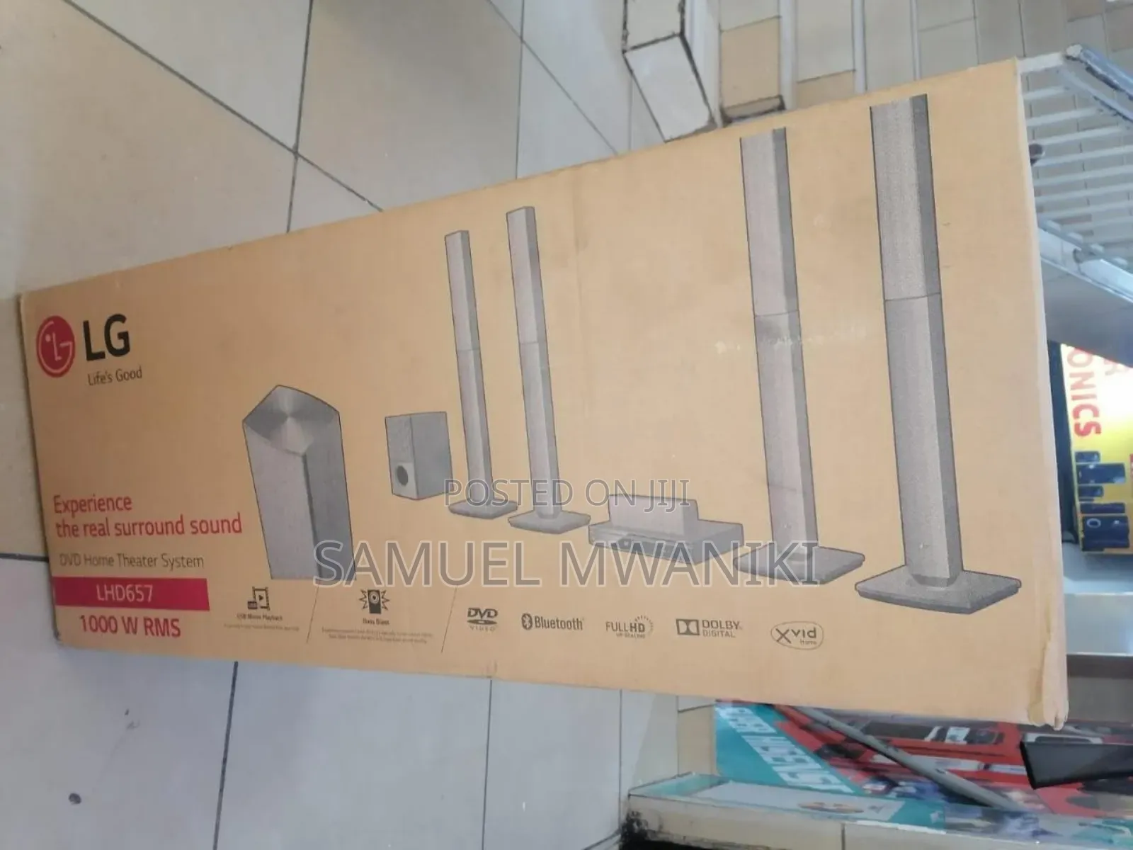 Lg Lhd657 Home Theater | 1000w | 5.1ch | Lg East Africa