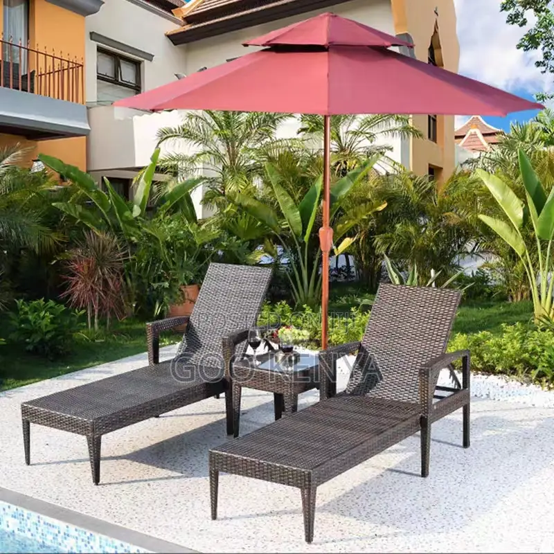 Home Sun Lounger; Portable Foldable Sun Lounger For Outdoor Sunbathing