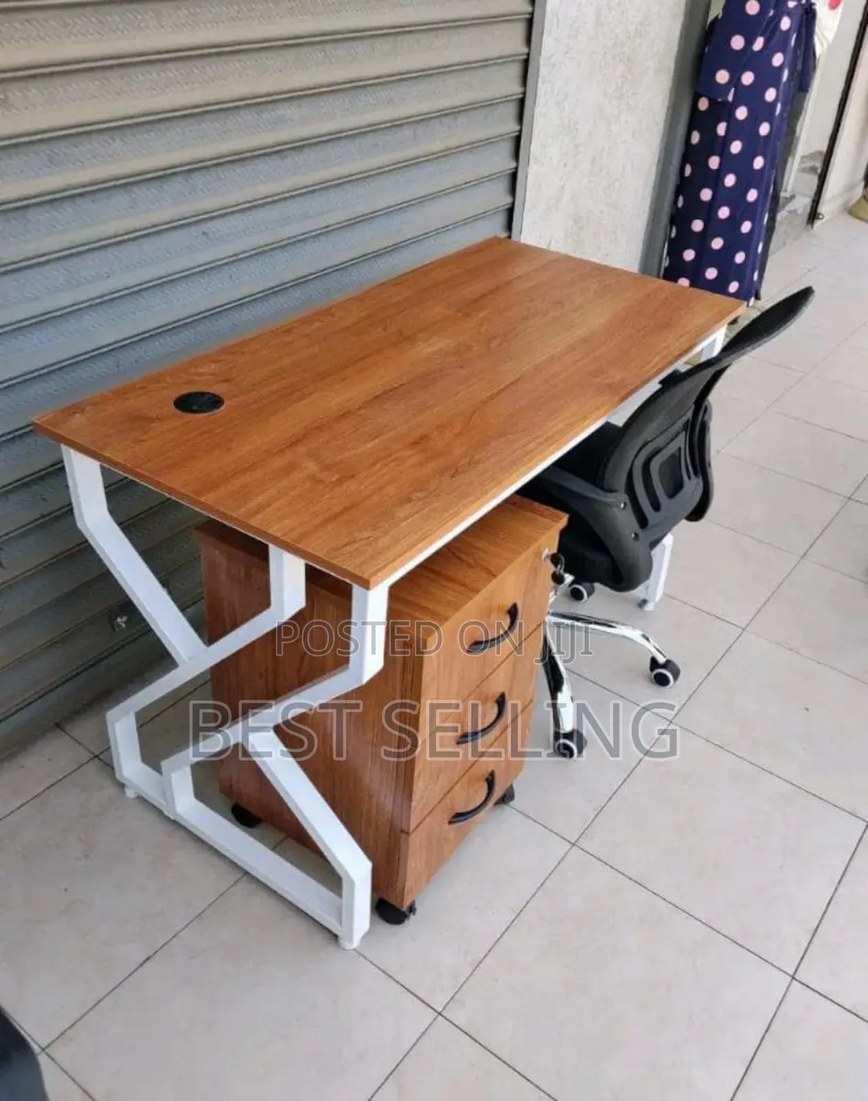Matched Office Desk and Chair