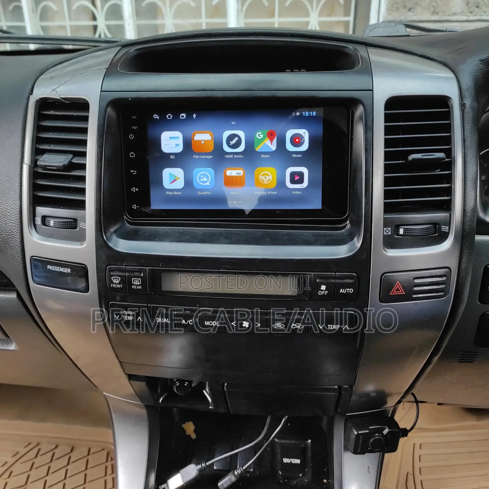 Toyota Prado J120 Normal Fitted WTH 8 Inch Android Radio