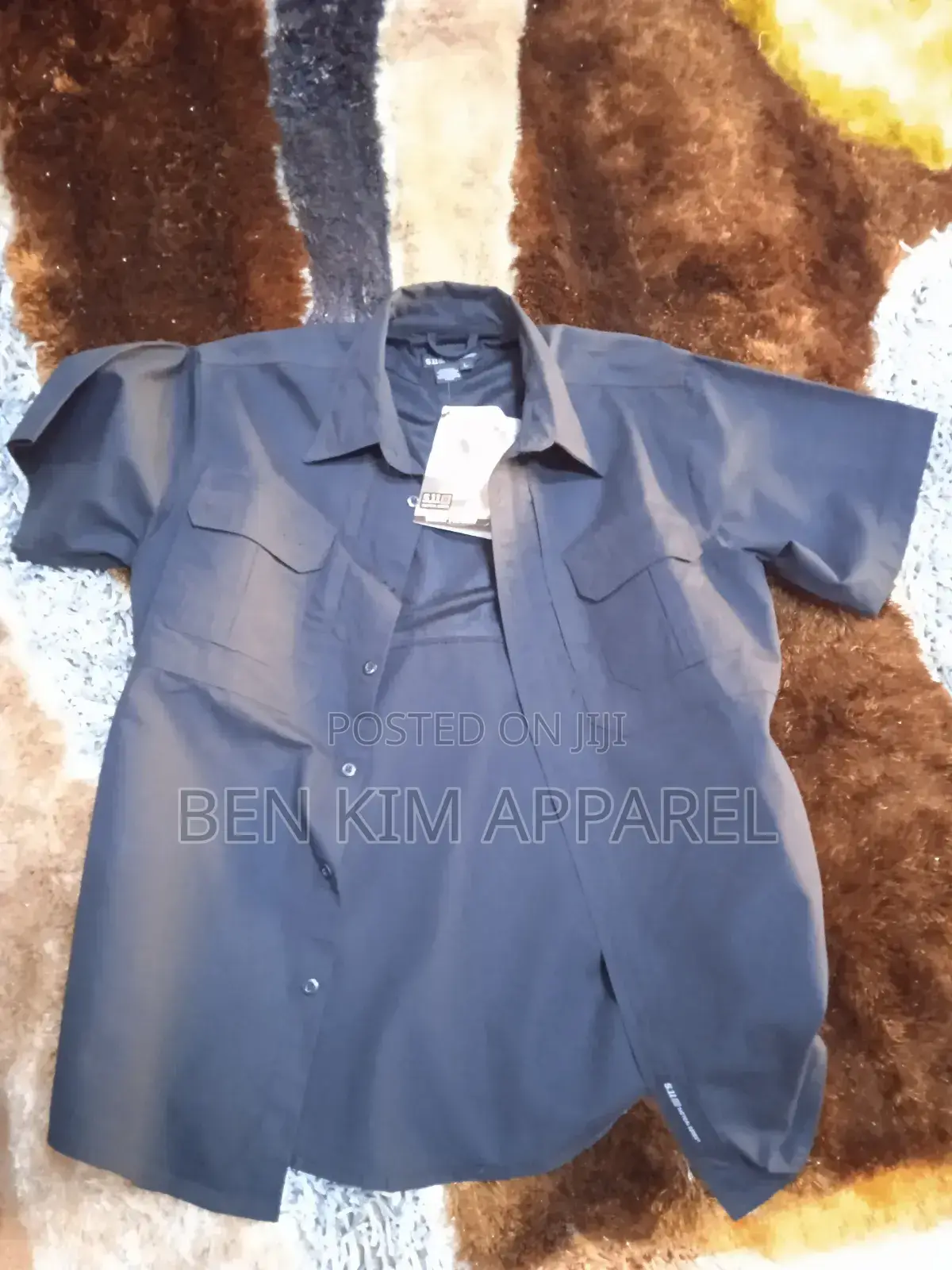 5.11 Tactical Series Shirts Medium Black Short Sleeves