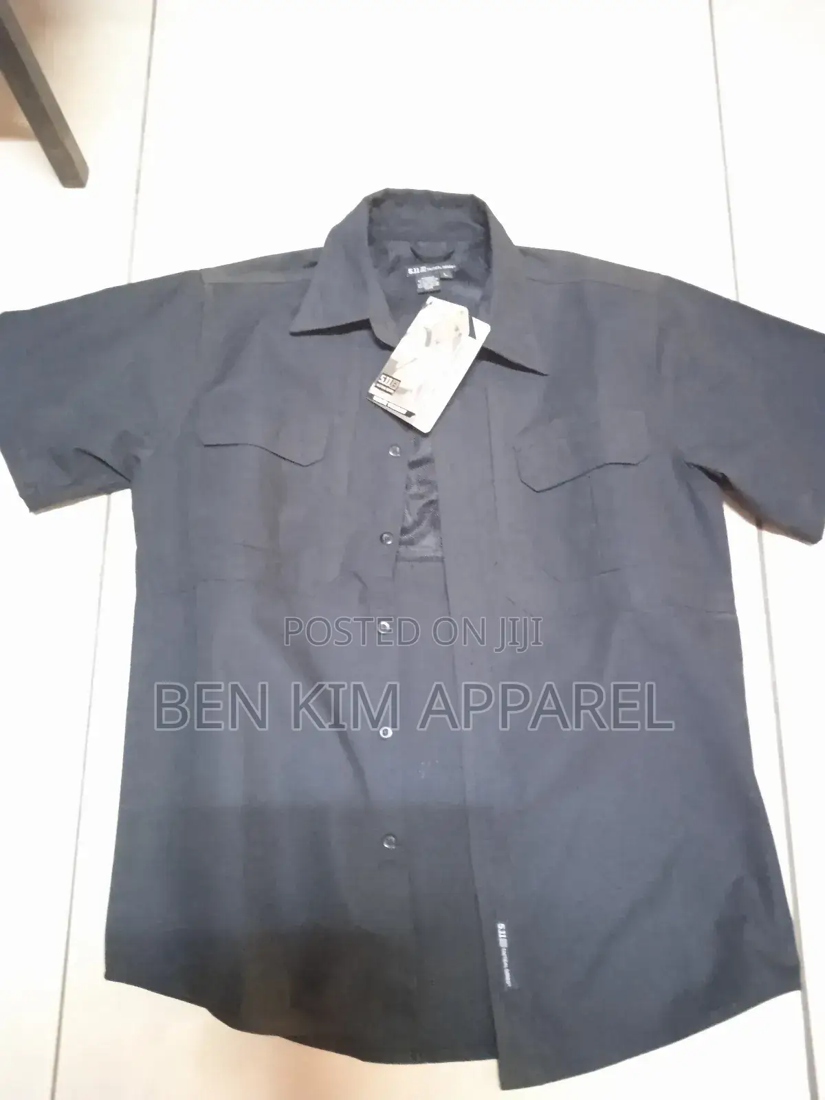 5.11 Tactical Series Shirts Medium Black Short Sleeves