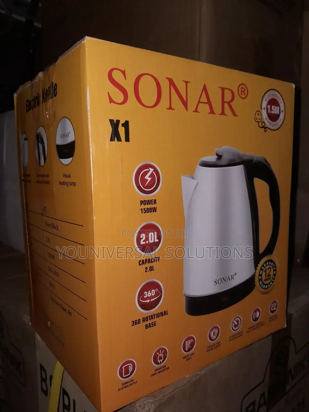 Sonar Electric Kettle