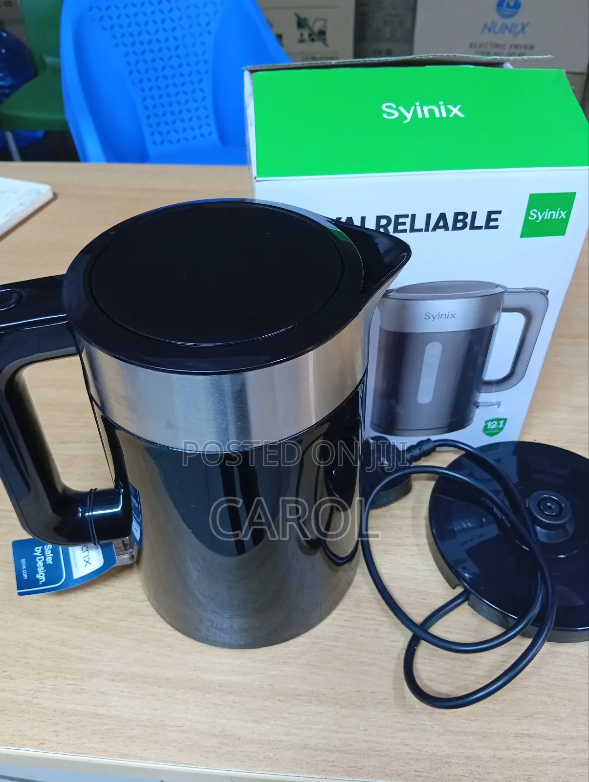 Syinix Royal Reliable Kettle Available