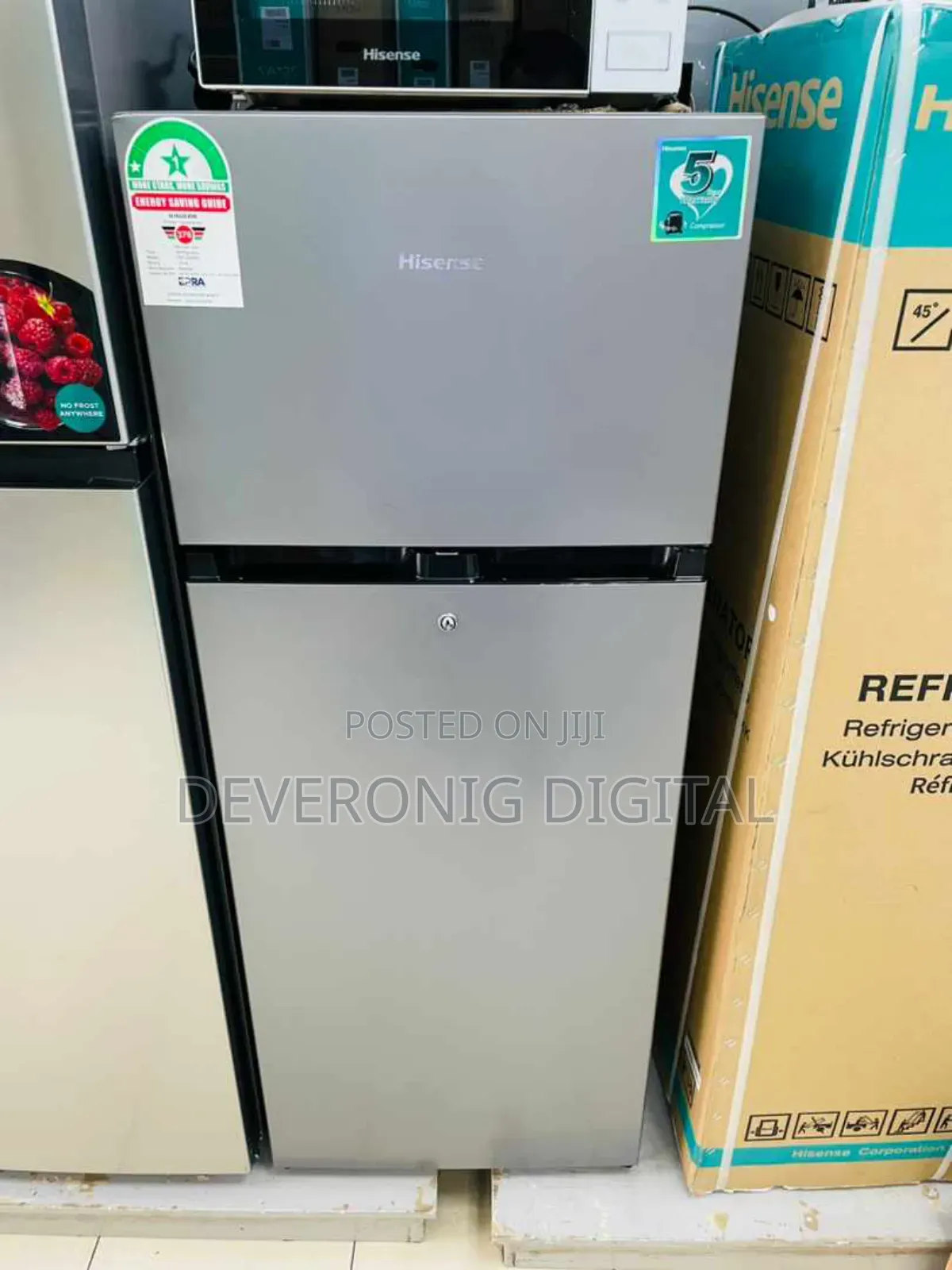 *Hisense Fridge 205litres Direct Cool