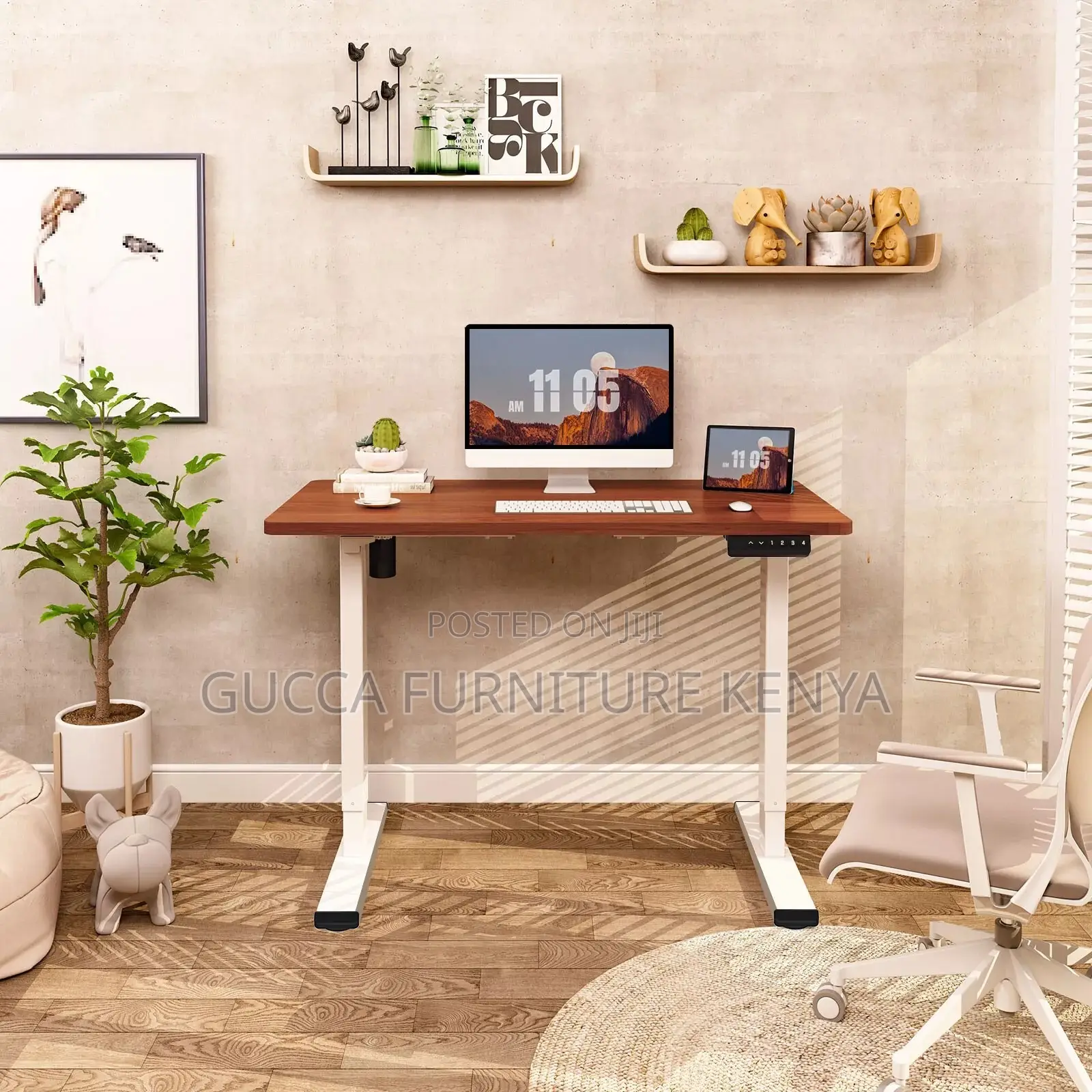 Electric Height Adjustable Office Standing Desk