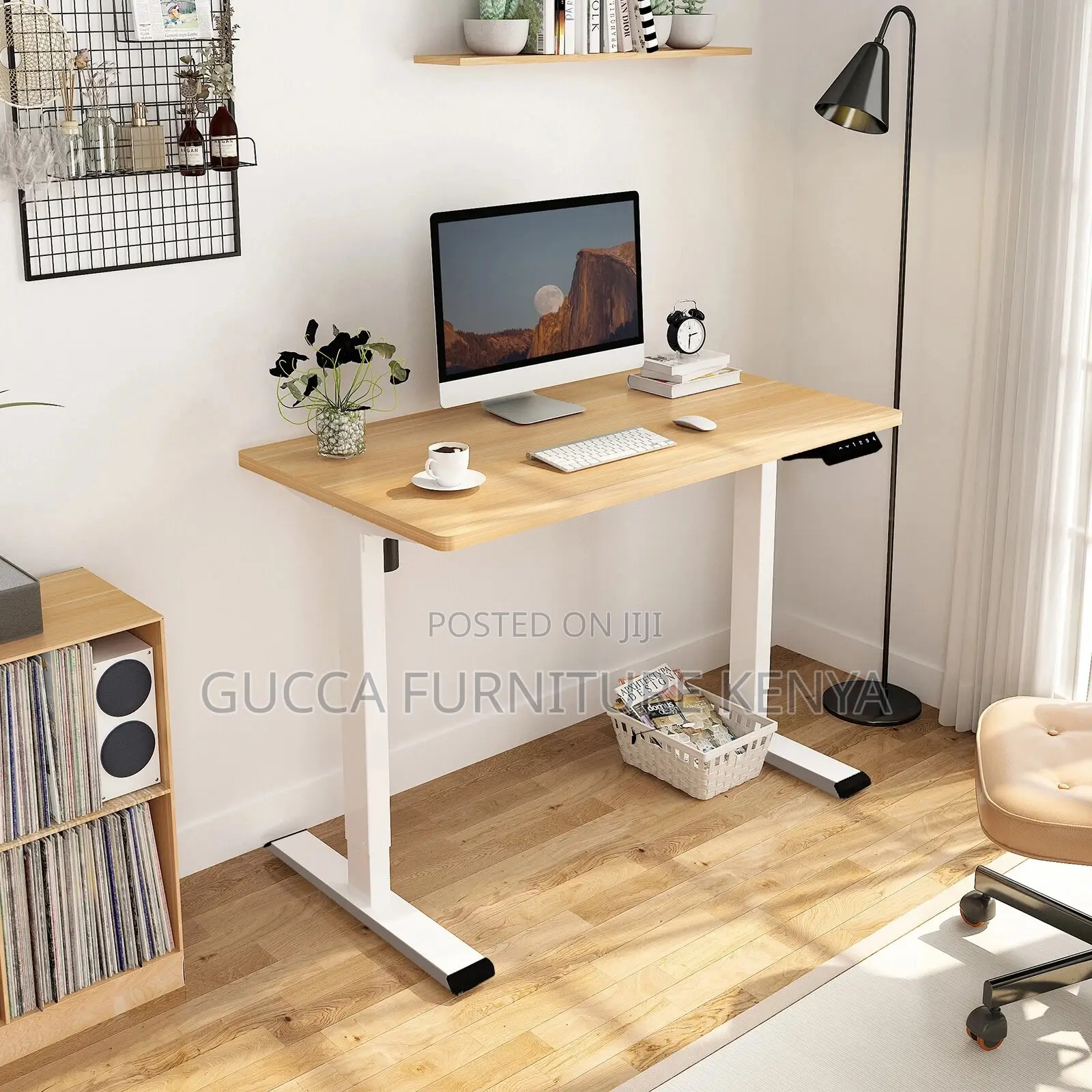 Electric Height Adjustable Office Standing Desk