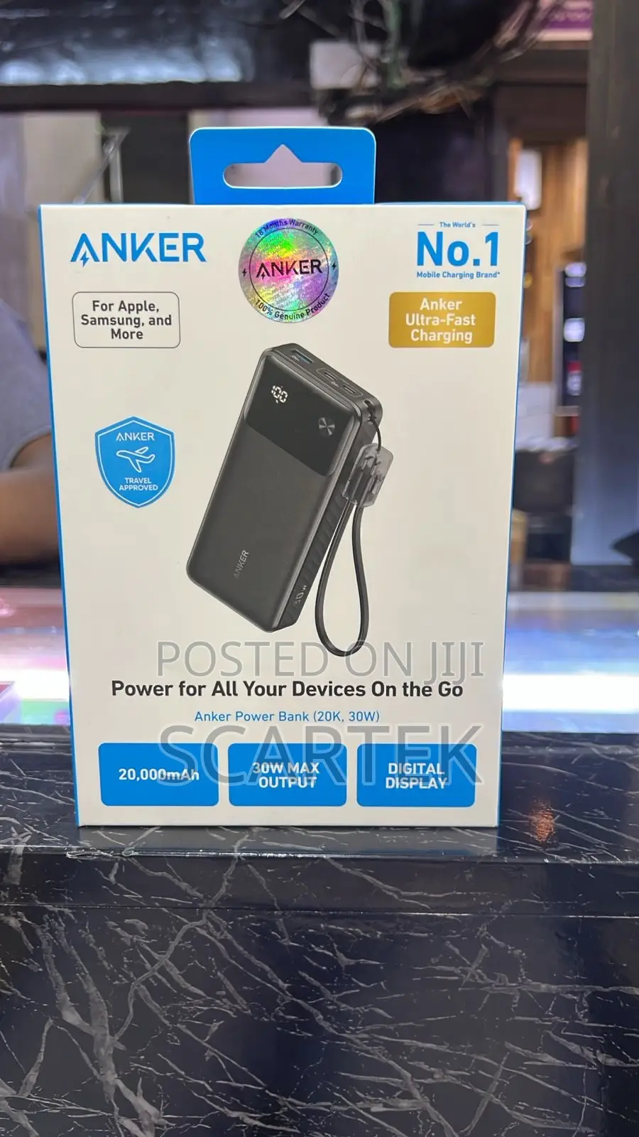 Anker Powerbank (20k 30w)