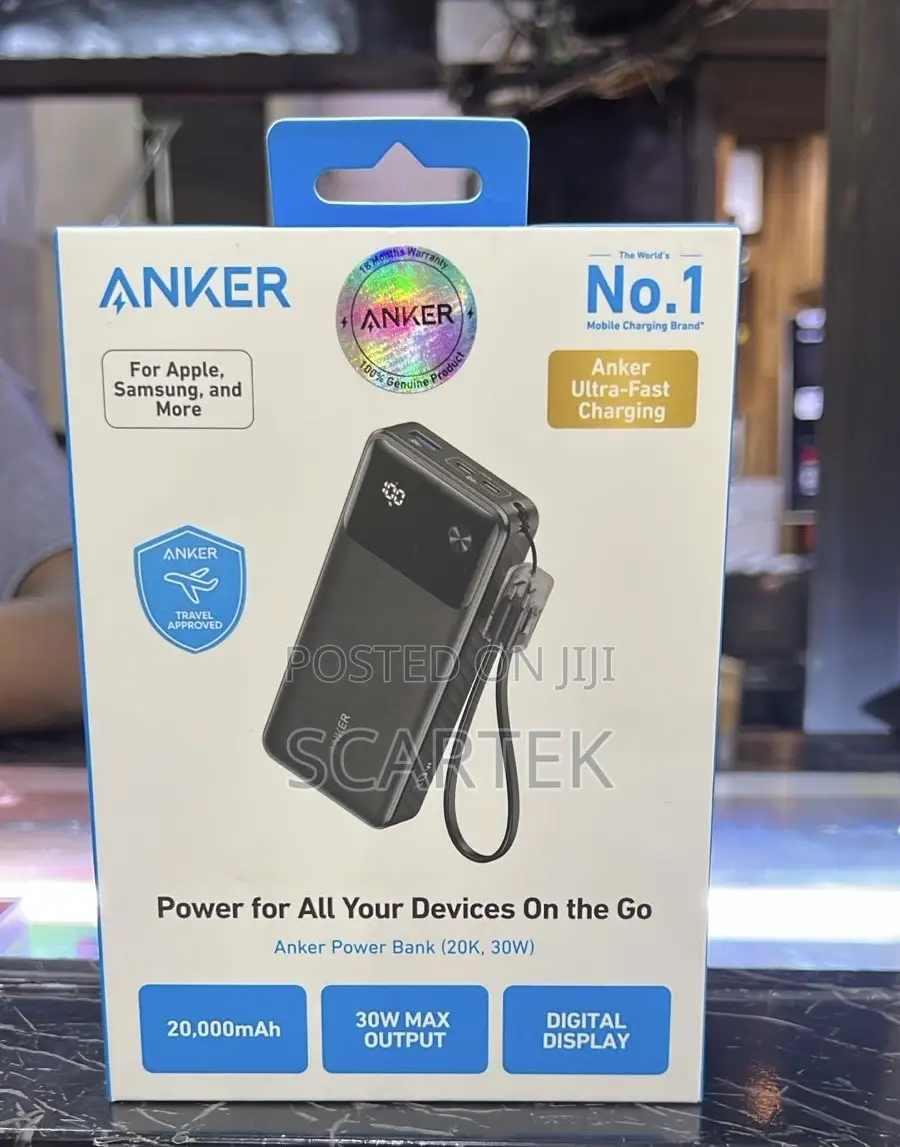 Anker Powerbank (20k 30w)