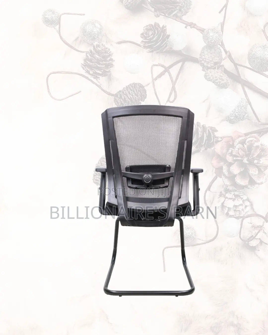 Black Visitor Chair | Build for Daily Productivity | Ideal For