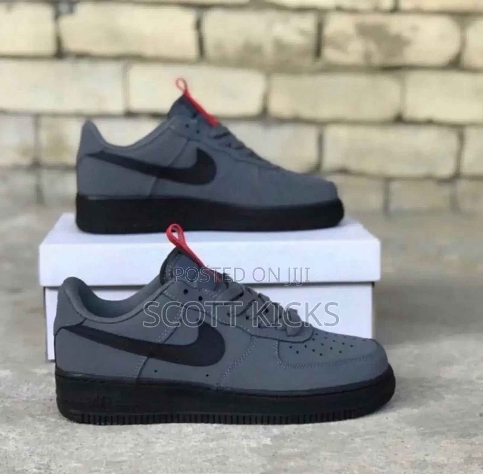 Airforce Grey Black Available.
