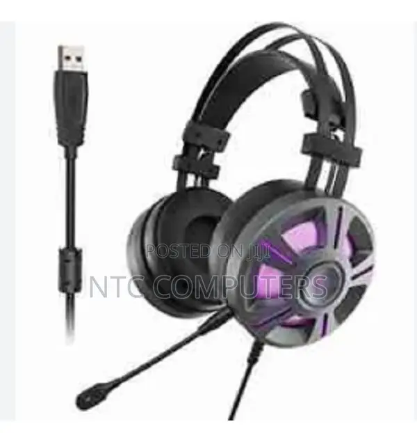 Rapoo Virtual 7.1 Channels Gaming Headset Usb/3.5mm Vh530 - Black