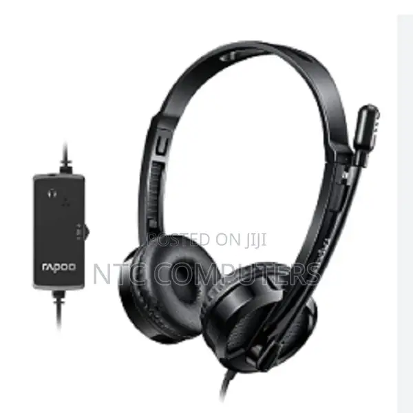 Rapoo Wired Stereo Headphone 3.5 Mm Jack - H120