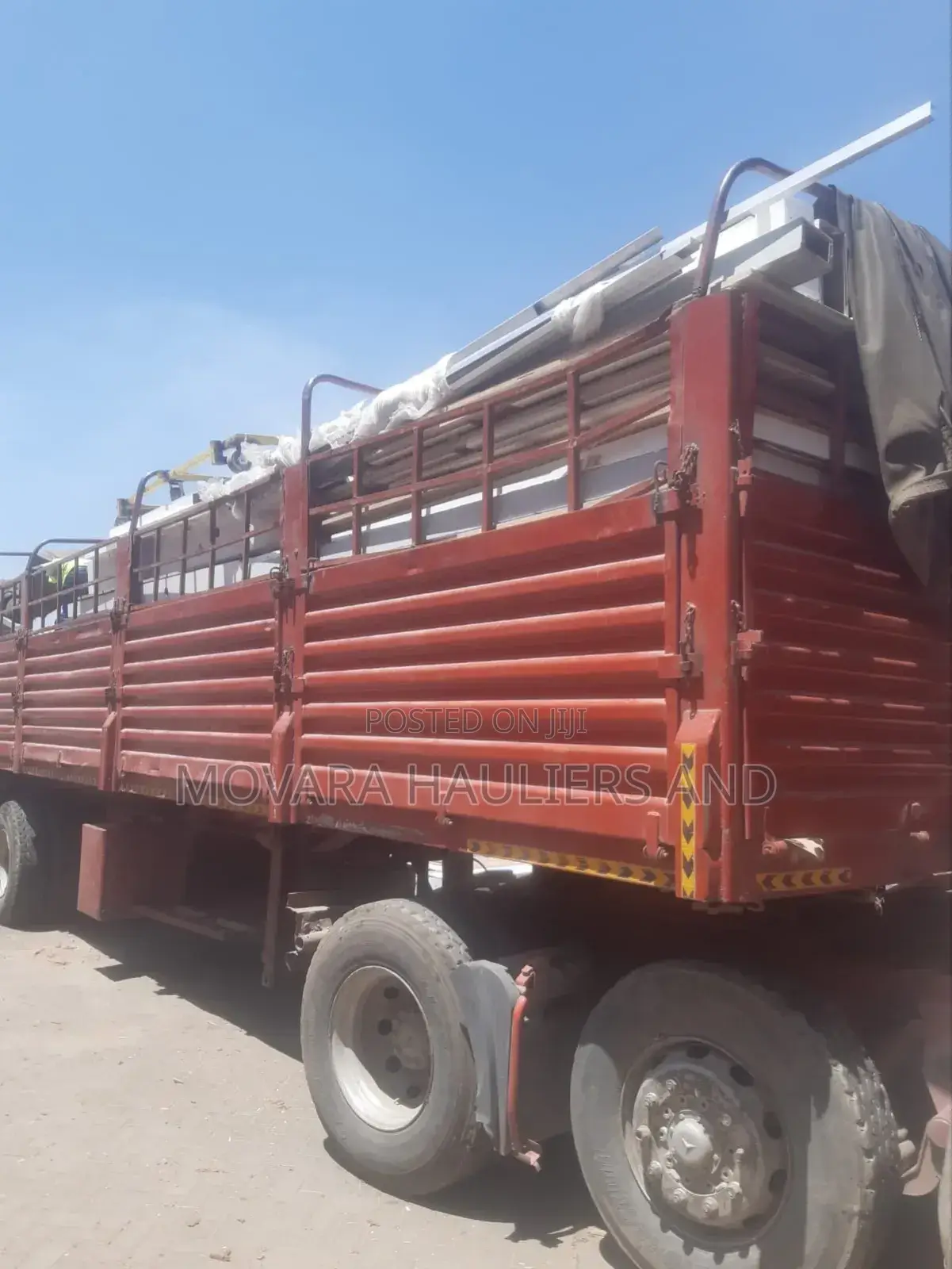 Trailers for Cargo Delivery and Logistics Are Ready Within