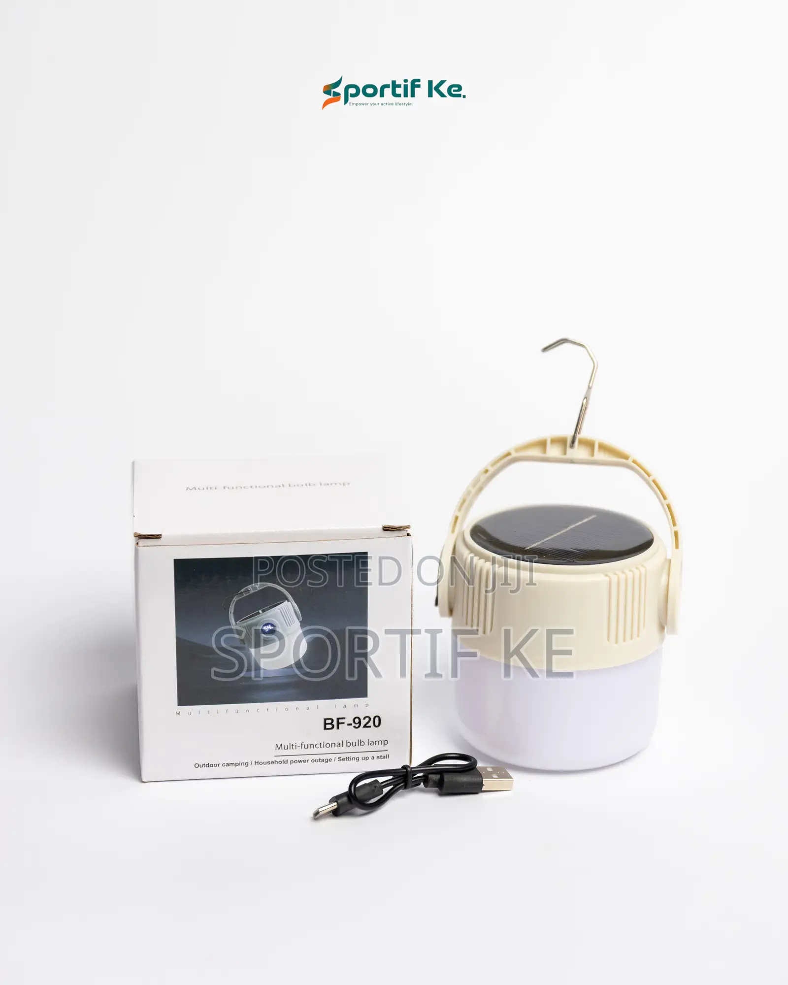 Portable Rechargeable Tent Lamp for Outdoor Camping