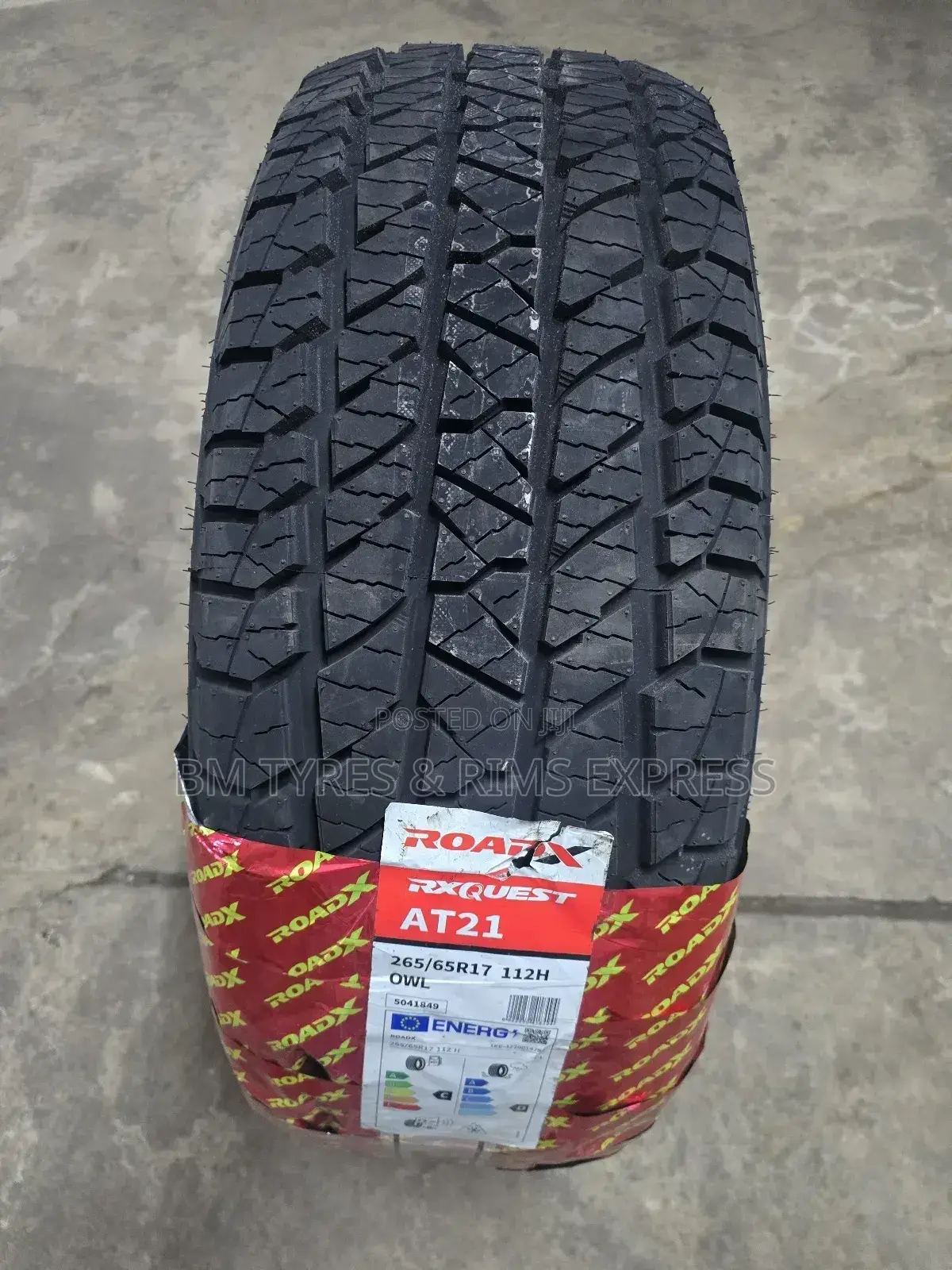 265 /65 R17 Roadx Tyres (New Technology)