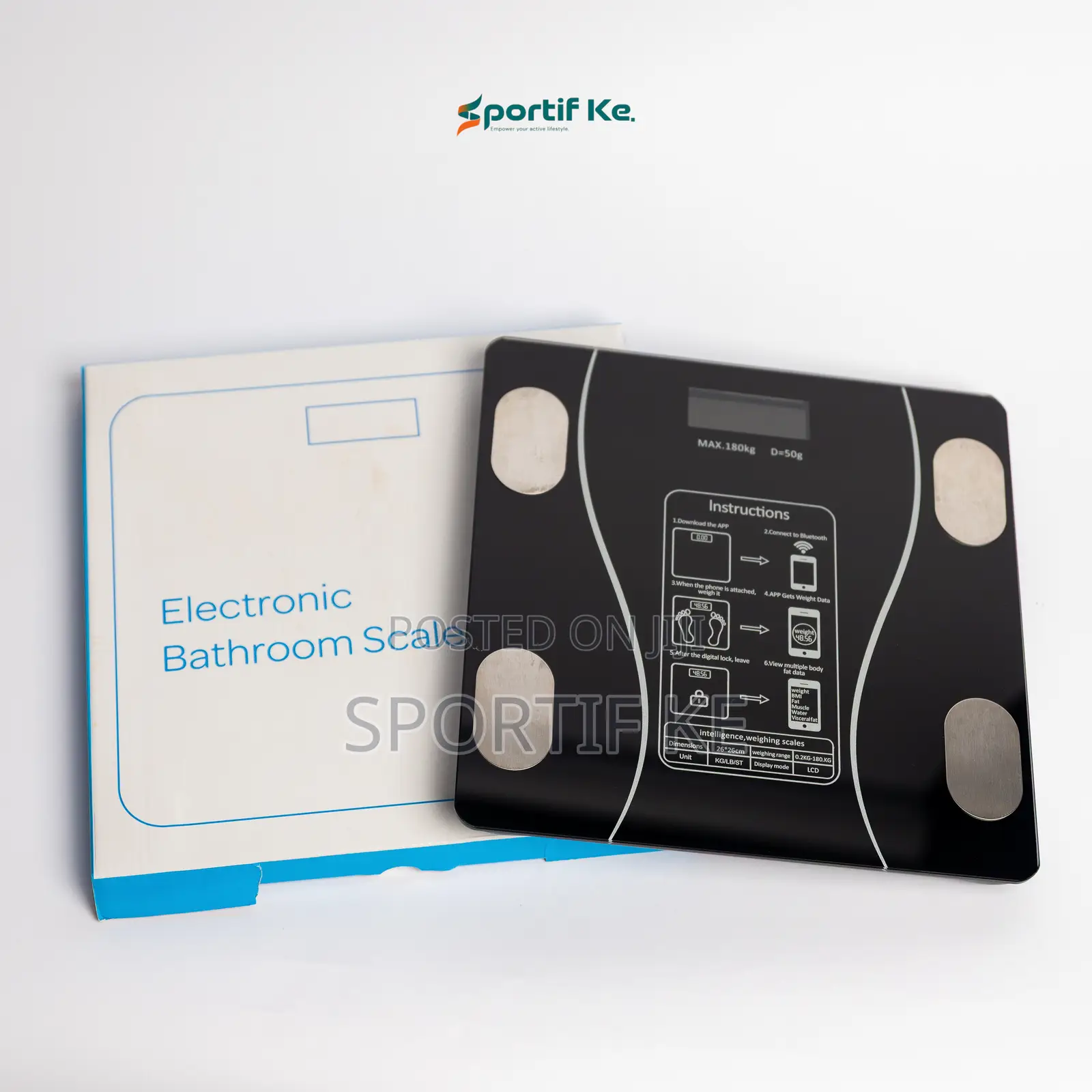 Smart App Weight Scale Body Fat, Bmi Health Tracking