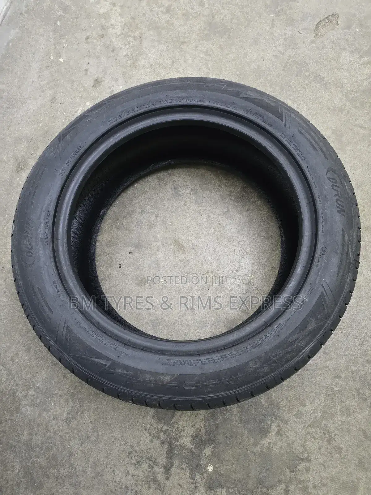 225 /55 R18 Durun Tyres (Highway)