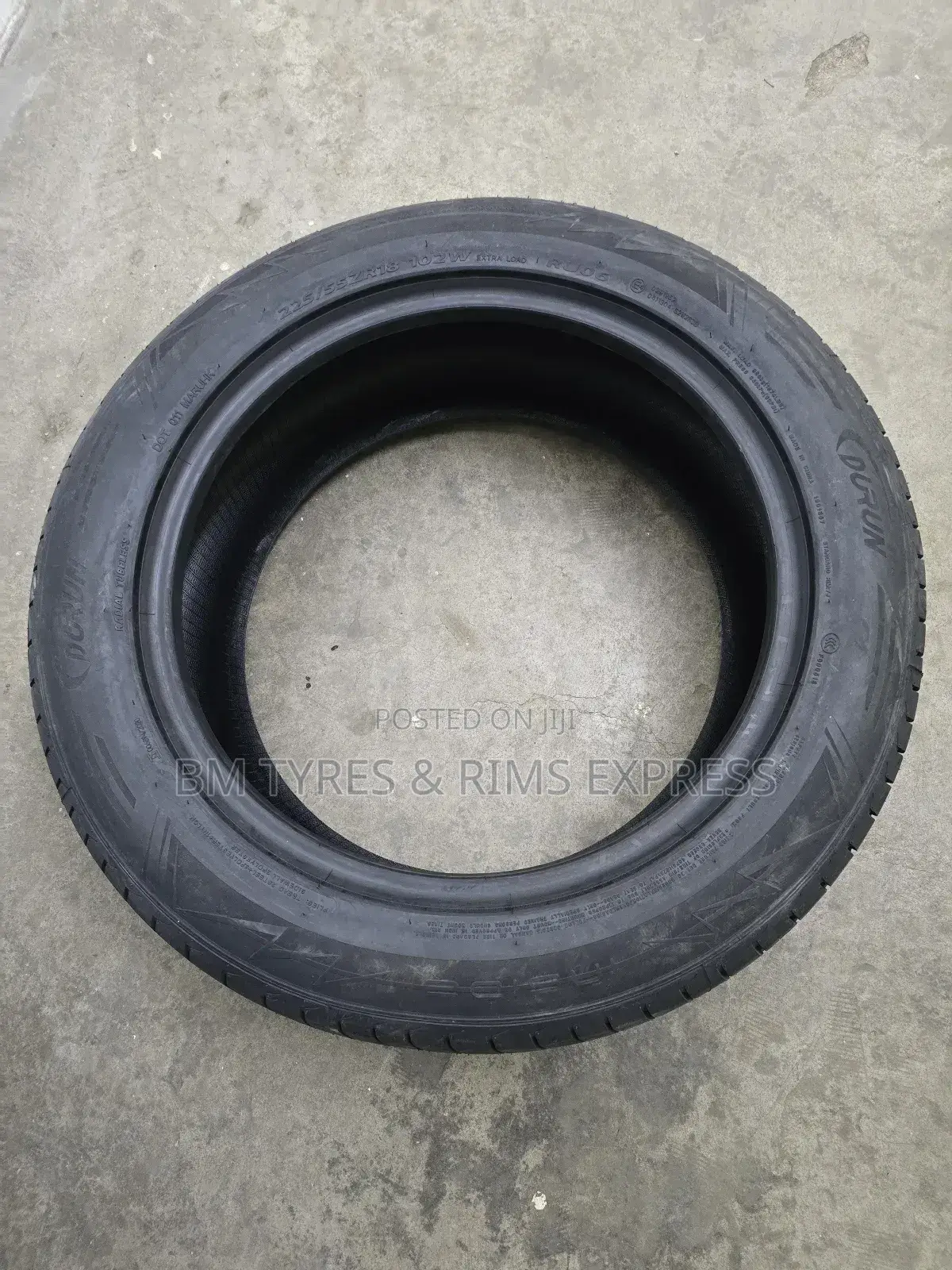 225 /55 R18 Durun Tyres (Highway)