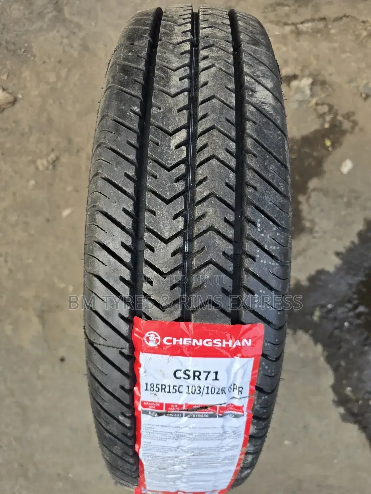 185 R15 Chengshan Tyres (Commercial)