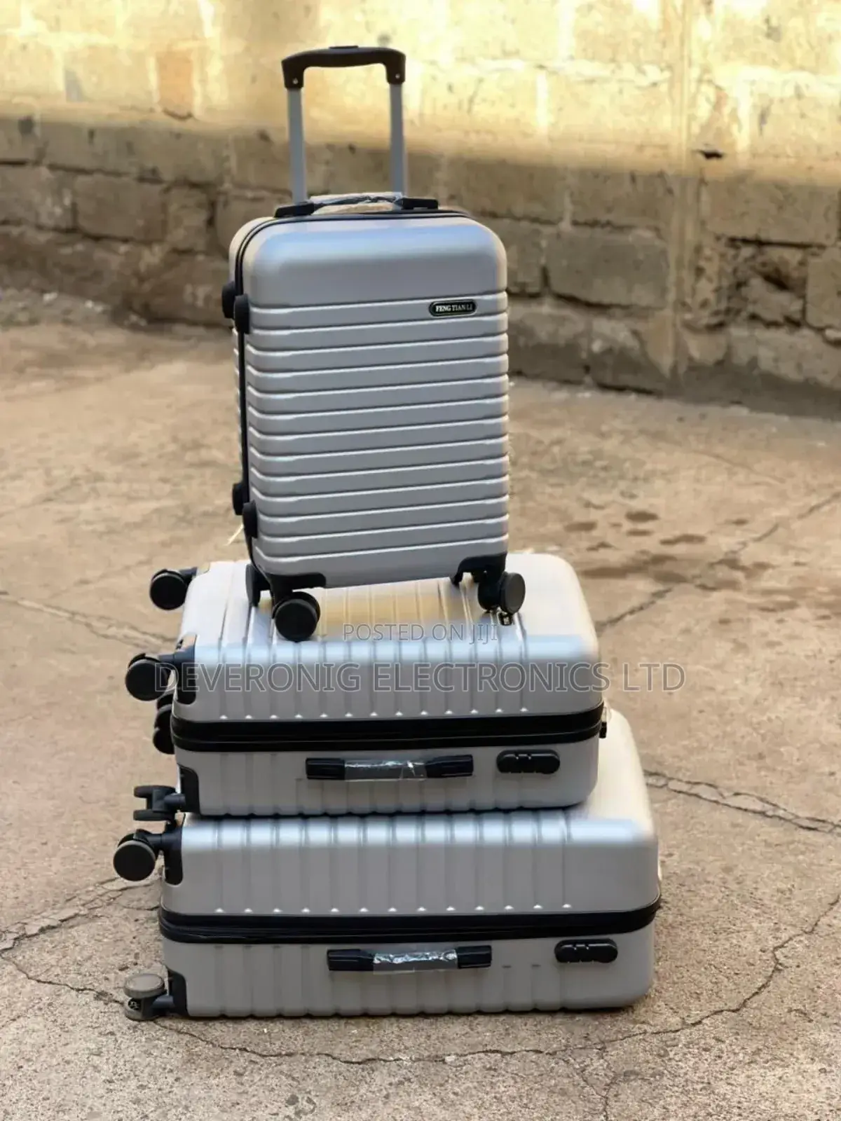 3 in 1 Fibre Laxurious Suitcase Briefcase Travel Bag