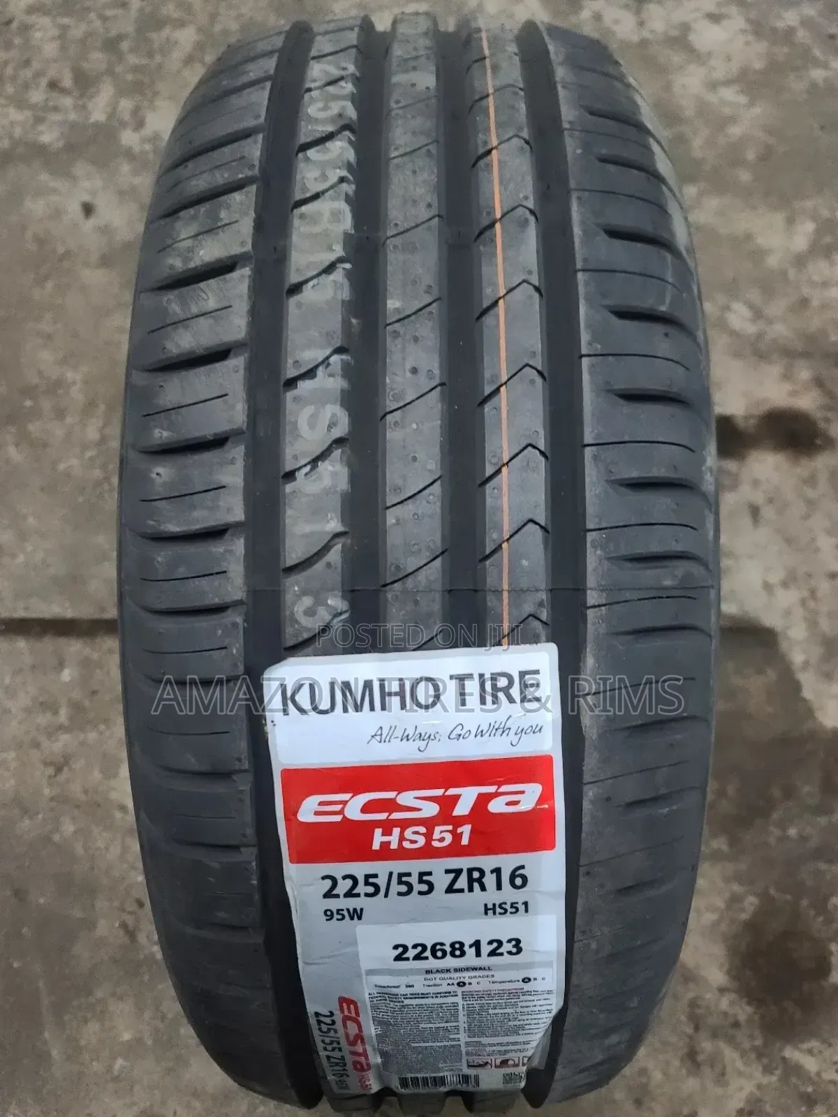 225/55r16 Kumho Tires [Made In Korea ]