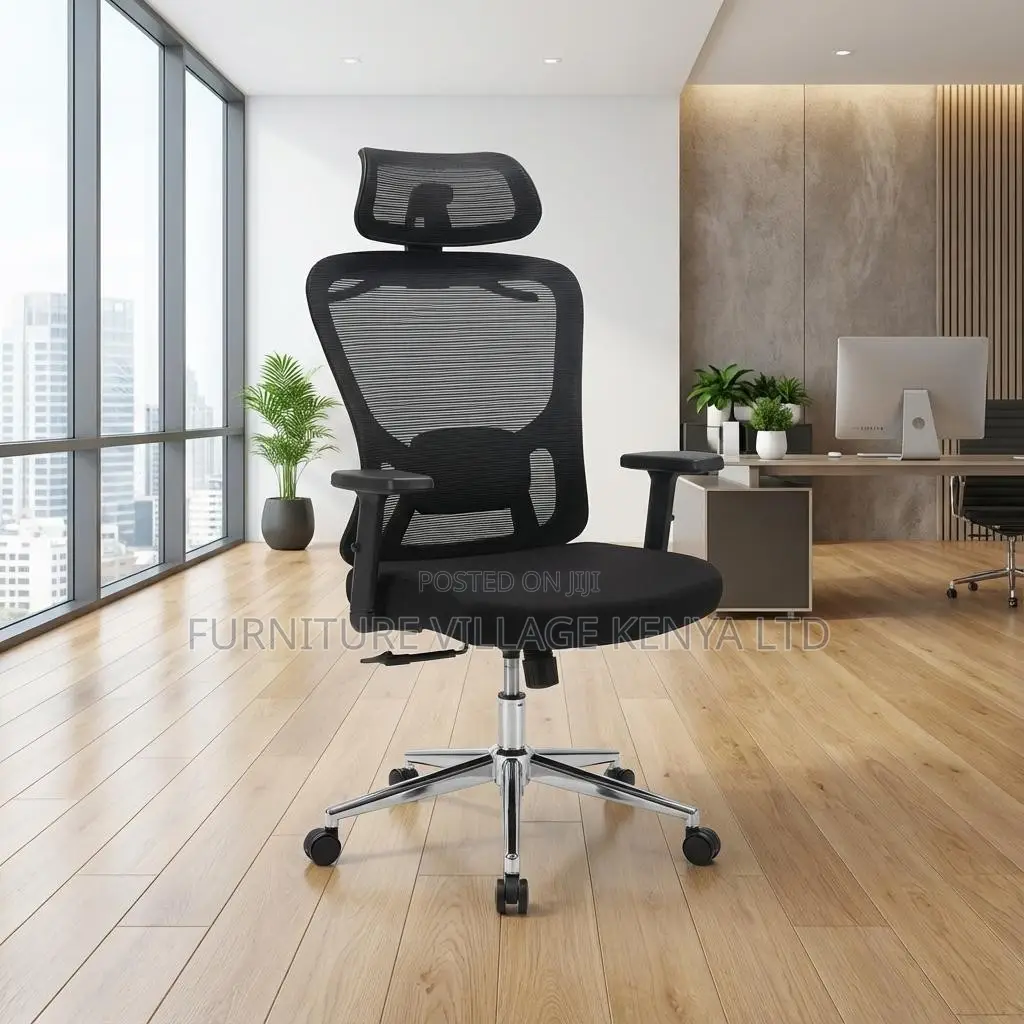 Office Chair; High Back Ergonomic Mesh Office Chair