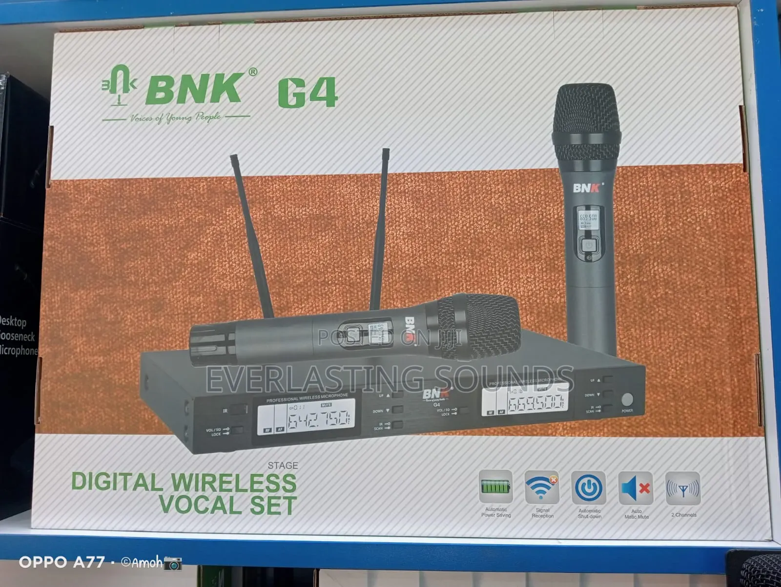 BNK G4 Digital Wireless Vocal Set.
