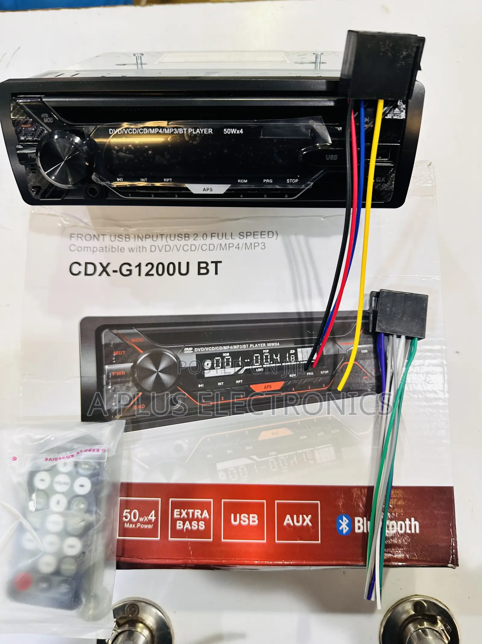 DVD/Bt/Usb Car Radios 1200u – Music, Video Hands-Free Calls