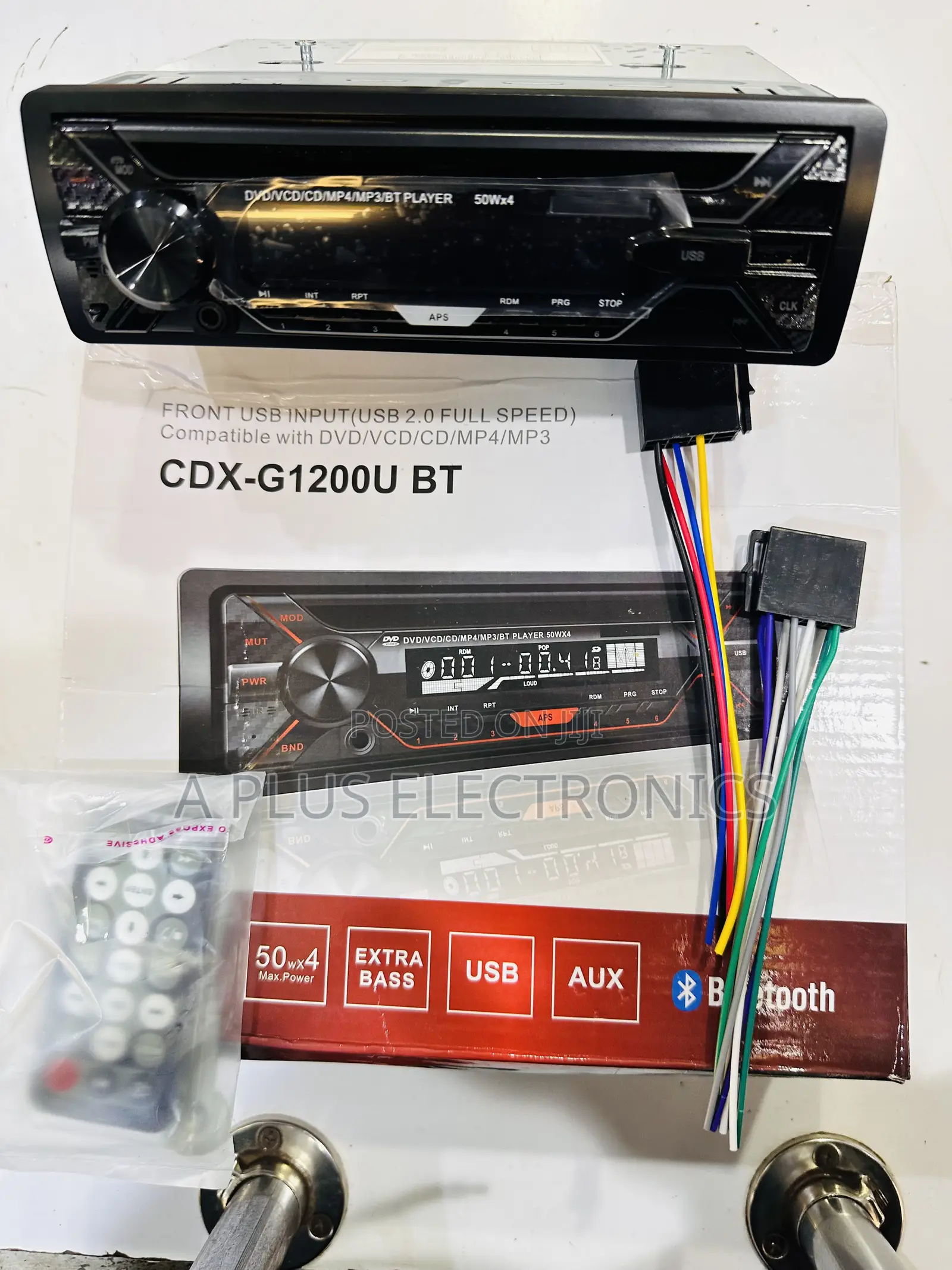 DVD/Bt/Usb Car Radios 1200u – Music, Video Hands-Free Calls