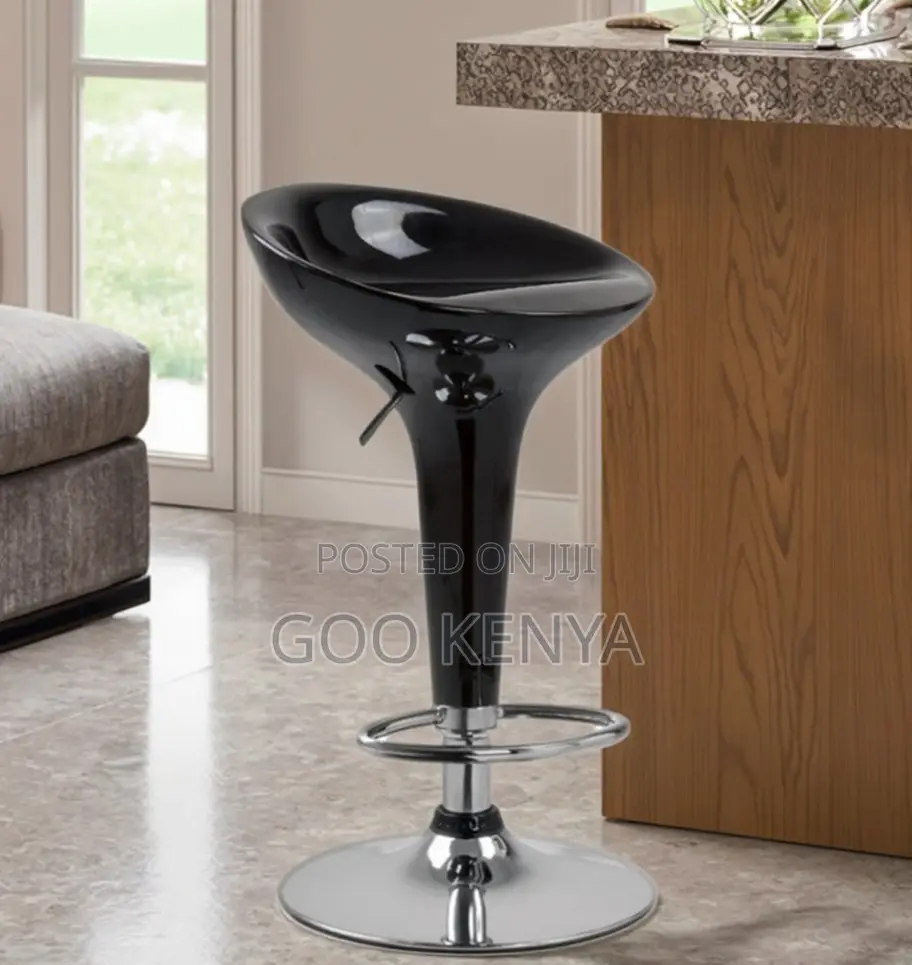 Home Bar Stool; Plastic Adjustable Bar Stool