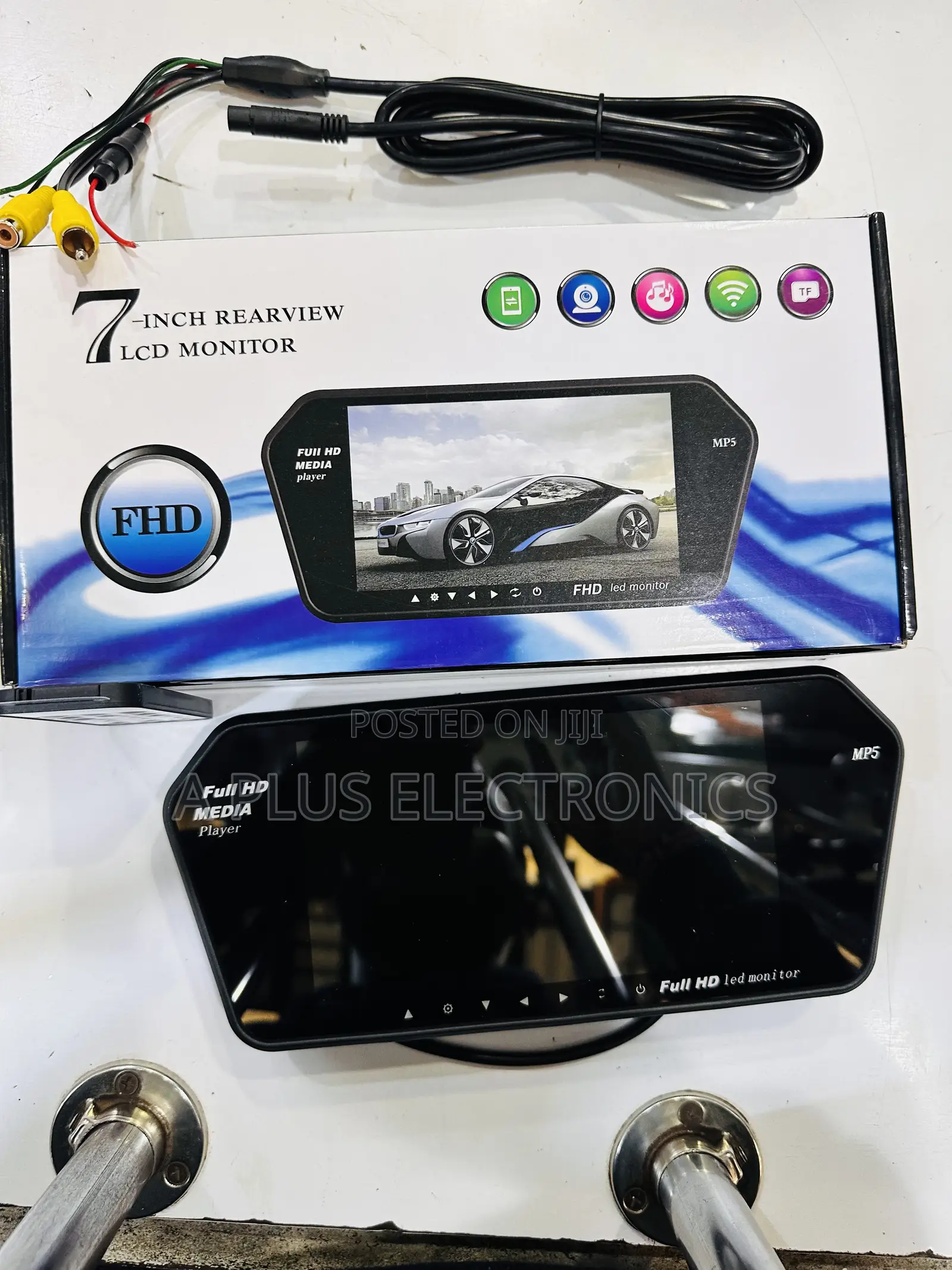 719 7 Inch Monitor With Bluetooth – Portable and Easy to Use