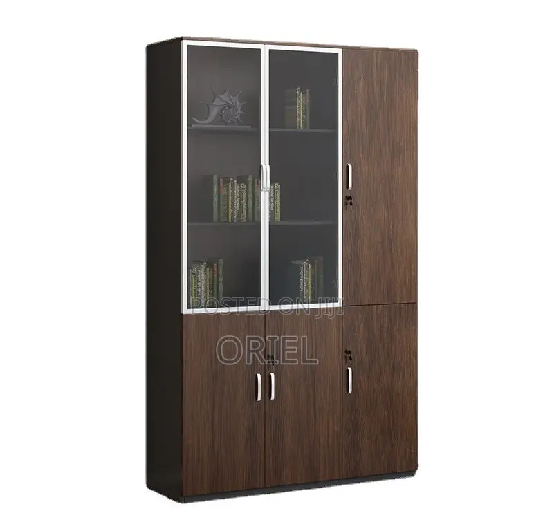 Office Cabinets; Elegant Wooden Executive Office Filing Cupboard